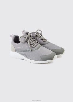 femmes Dubarry basket sportive légère antibes 80BL754 chaussure argent