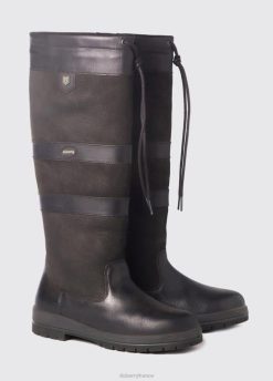 femmes Dubarry botte de campagne de Galway 80BL11 chaussure noir