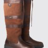 femmes Dubarry botte de campagne de Galway 80BL1 chaussure noyer