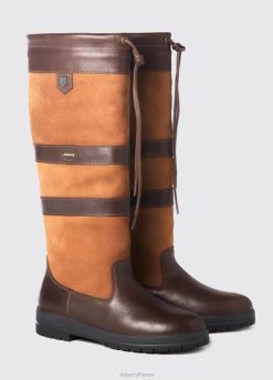 femmes Dubarry botte de campagne de Galway 80BL42 chaussure brun