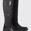 femmes Dubarry botte de campagne longford 80BL52 chaussure noir