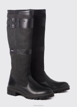 femmes Dubarry botte de campagne longford 80BL52 chaussure noir