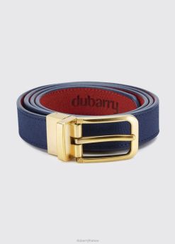 femmes Dubarry ceinture en cuir Foynes 80BL360 accessoires bleu royal