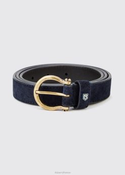 femmes Dubarry ceinture en daim à arche 80BL455 accessoires marine