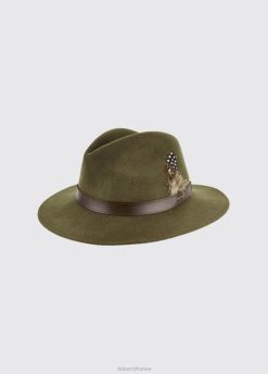 femmes Dubarry chapeau en feutre Gallagher 80BL403 accessoires olive