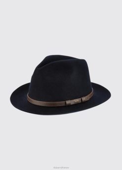 femmes Dubarry chapeau fedora frontière 80BL392 accessoires marine