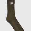 femmes Dubarry chaussettes alpaga Holycross 80BL411 accessoires olive