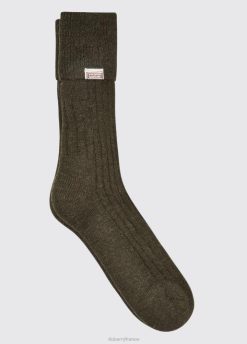 femmes Dubarry chaussettes alpaga Holycross 80BL411 accessoires olive