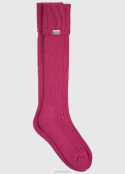femmes Dubarry chaussettes en alpaga 80BL379 accessoires rose