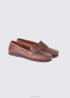 femmes Dubarry chaussure de pont Belize 80BL54 chaussure acajou