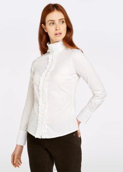 femmes Dubarry chemise camomille 80BL179 vêtements blanc