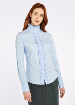 femmes Dubarry chemise camomille 80BL228 vêtements bleu pâle