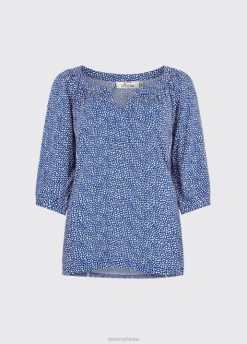 femmes Dubarry chemise dahlia 80BL793 vêtements bleu royal