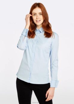 femmes Dubarry chemise jonquille 80BL717 vêtements bleu pâle
