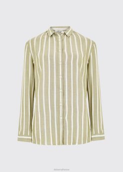 femmes Dubarry chemise violette 80BL798 vêtements kaki