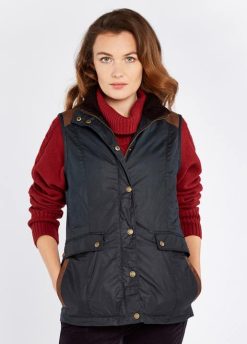 femmes Dubarry gilet ciré pembroke 80BL516 vêtements minuit