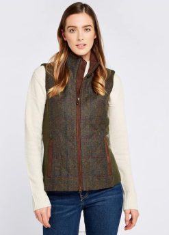 femmes Dubarry gilet en tweed de genévrier 80BL510 vêtements ciguë