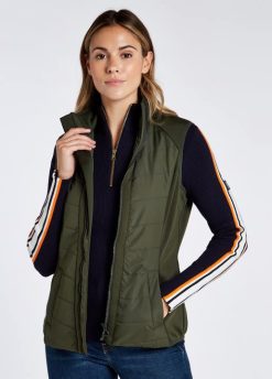 femmes Dubarry gilet foyle 80BL705 vêtements Pesto