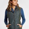 femmes Dubarry gilet performant redbarn 80BL135 vêtements Pesto