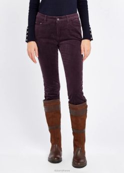 femmes Dubarry jean chèvrefeuille 80BL262 vêtements prune