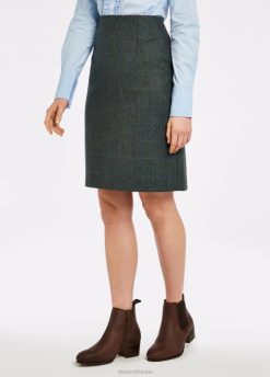 femmes Dubarry jupe en tweed fougère 80BL638 vêtements brume