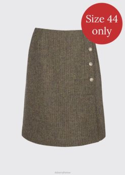 femmes Dubarry jupe slim en tweed marjolaine 80BL620 vêtements bruyère