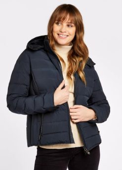 femmes Dubarry manteau matelassé Kilkelly 80BL663 vêtements marine