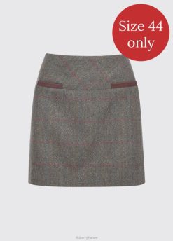 femmes Dubarry mini-jupe en tweed trèfle 80BL580 vêtements mousse