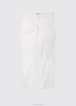 femmes Dubarry pantalon capri verger 80BL609 vêtements blanc
