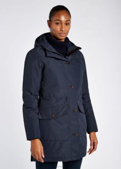 femmes Dubarry parka sandford 80BL266 vêtements marine
