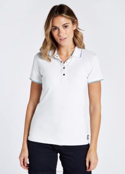 femmes Dubarry polo bagenalstown 80BL807 vêtements blanc