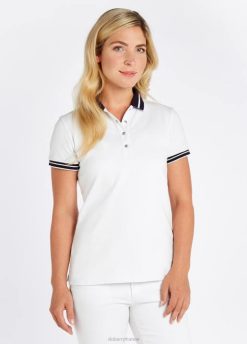 femmes Dubarry polo parkmore 80BL819 vêtements blanc