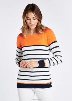 femmes Dubarry pull Glenties 80BL675 vêtements blanc