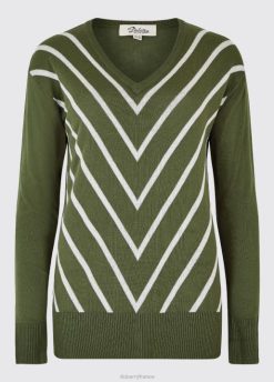 femmes Dubarry pull pilltown 80BL823 vêtements Pesto