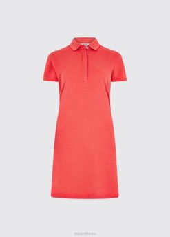 femmes Dubarry robe ardée 80BL562 vêtements coquelicot
