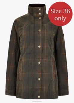 femmes Dubarry veste cirée d'annestown 80BL616 vêtements chasseur brun