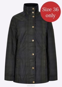 femmes Dubarry veste cirée d'annestown 80BL691 vêtements montre noire