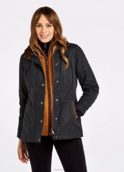 femmes Dubarry veste cirée Mountrath 80BL240 vêtements marine