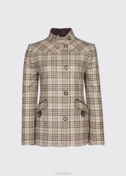 femmes Dubarry veste en tweed chiné 80BL688 vêtements Galet