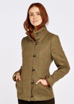 femmes Dubarry veste en tweed fougère 80BL187 vêtements orme