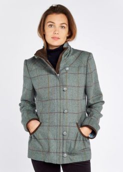 femmes Dubarry veste en tweed fougère 80BL218 vêtements oseille