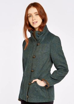 femmes Dubarry veste en tweed fougère 80BL229 vêtements brume