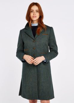 femmes Dubarry veste en tweed prunellier 80BL249 vêtements brume