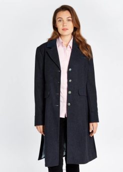 femmes Dubarry veste en tweed prunellier 80BL258 vêtements marine