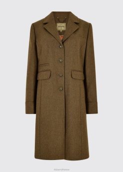 femmes Dubarry veste en tweed prunellier 80BL650 vêtements chêne uni