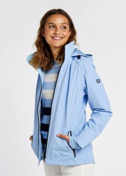 femmes Dubarry veste imperméable garryvoe 80BL171 vêtements ciel clair