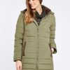 femmes Dubarry veste matelassée Ballybrophy 80BL498 vêtements vert sombre