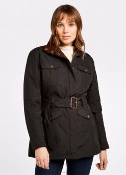 femmes Dubarry veste utilitaire friel 80BL492 vêtements noir