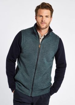 Hommes Dubarry bodywarmer upperwood 80BL1189 vêtements caillou sombre