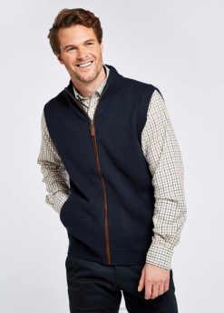 Hommes Dubarry bodywarmer upperwood 80BL974 vêtements marine